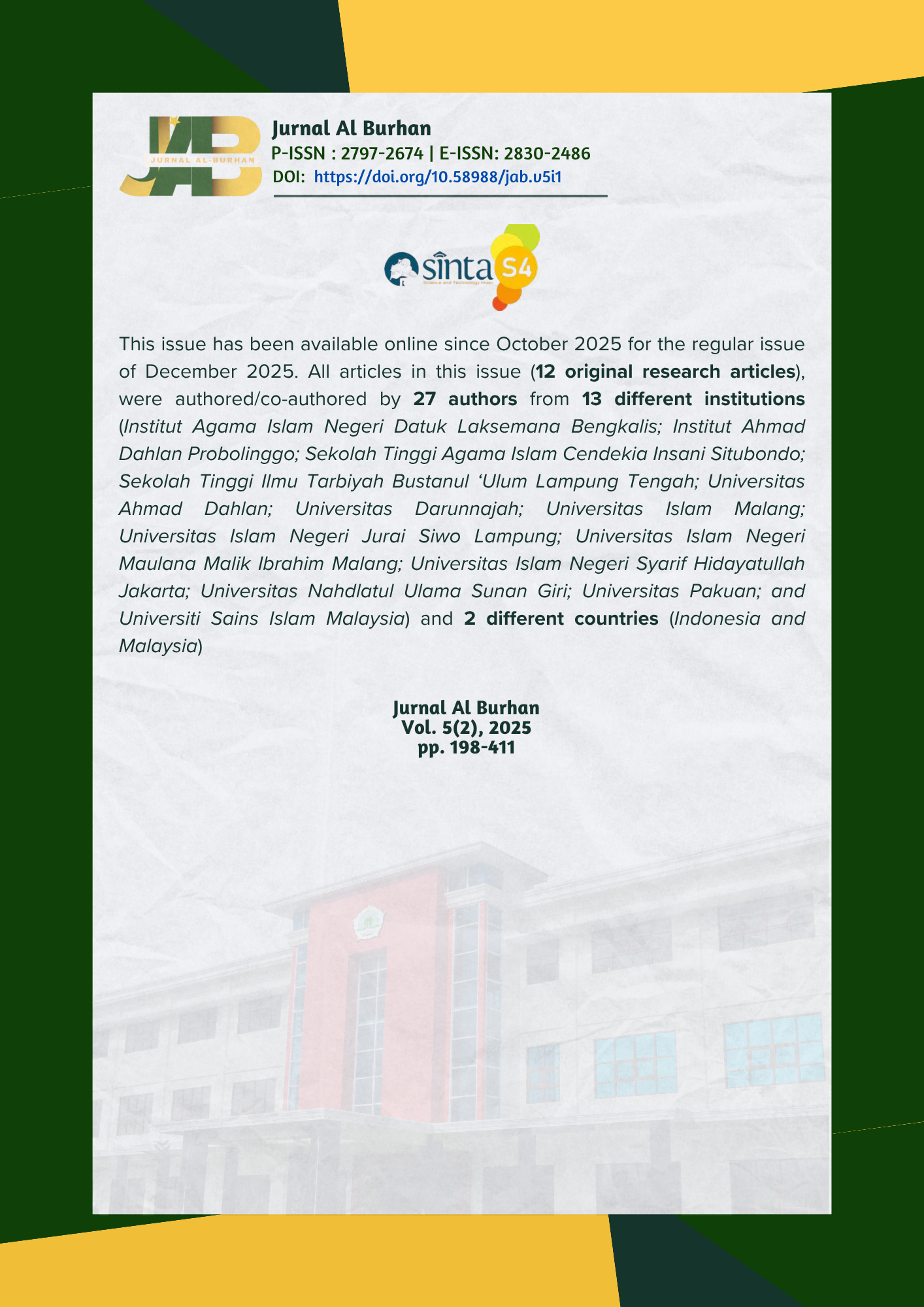 View Vol. 5 No. 2 (2025)